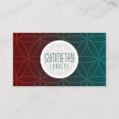 対称ロイヤリティパンチカード ロイヤリティカード (裏面)