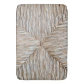 対称天然竹繊維織 バスマット (正面縦)