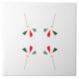 対称孔デザイン タイル