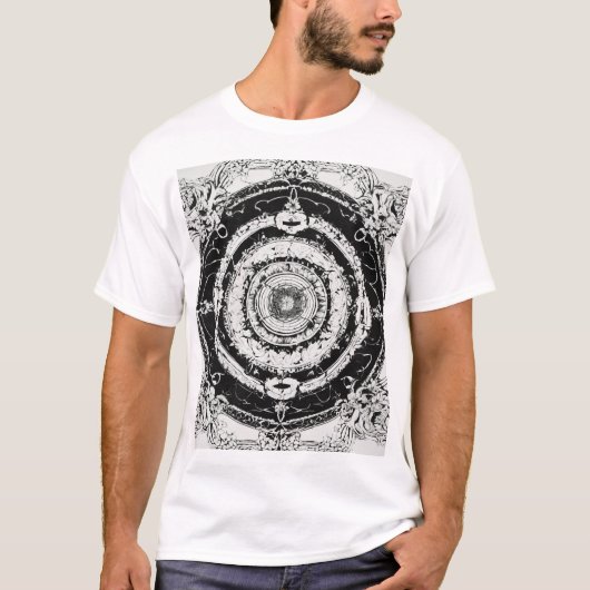 対称孤独:インクラインのアートティー Tシャツ (正面)