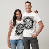 対称孤独:インクラインのアートティー Tシャツ (ユニセックス)