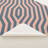 対称対角線ストライプの背景10 シェルパブランケット (3/4)