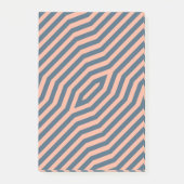 対称対角線ストライプの背景10 ポストイット (正面)