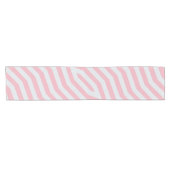 対称対角線ストライプの背景13 ショートテーブルランナー (横)