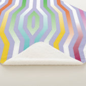 対称対角線ストライプの背景1 シェルパブランケット (3/4)