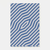 対称対角線ストライプの背景6 ポストイット (正面)