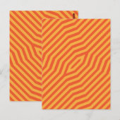 対称対角線ストライプの背景8 ポストカード (正面/裏面)