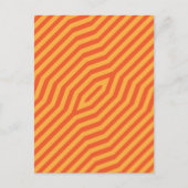 対称対角線ストライプの背景8 ポストカード (正面)