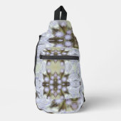 対称芸術的花ズーム スリングバッグ (正面)