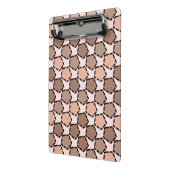 対称茶色の五角形(破線縁ど付き) ミニクリップボード (アングル2)