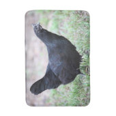 対称Ayam Cemaniの若めんどりの若い雌鶏 バスマット (正面縦)