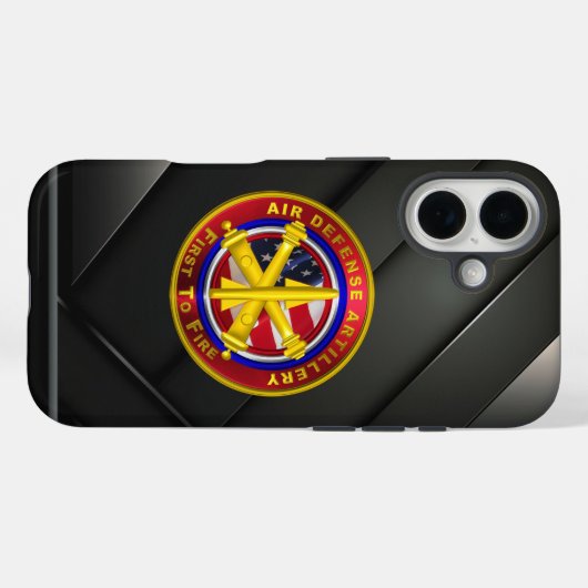 対空砲兵(ADA) Case-Mate iPhoneケース (裏面 (横))
