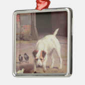 対立 メタルオーナメント (左)