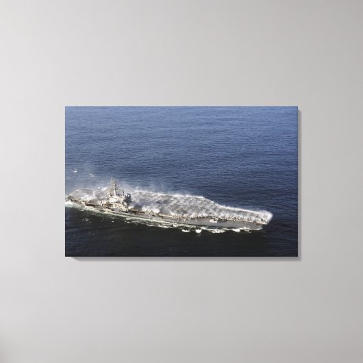 対策スプリンクラーの洗浄 キャンバスプリント (正面)