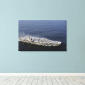 対策スプリンクラーの洗浄 キャンバスプリント (インサイチュ (ウッドフロア))