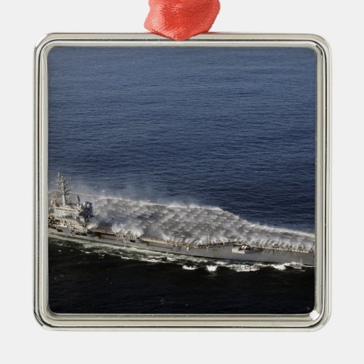 対策スプリンクラーの洗浄 メタルオーナメント (正面)