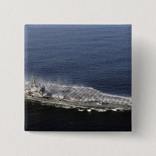 対策スプリンクラーの洗浄 缶バッジ (正面)