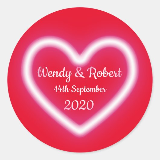 対結婚した対 ラウンドシール (正面)