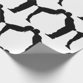 対結婚キス包装紙 ラッピングペーパー (角)