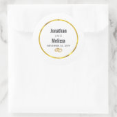 対結婚対テンプレート ラウンドシール (バッグ)