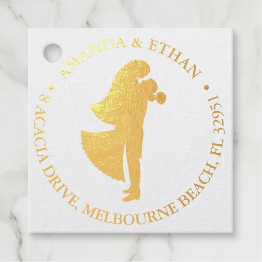 対結婚金ゴールドテーマ フェイバータグ (正面)