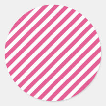 対角のピンクと白のストライプのパターン