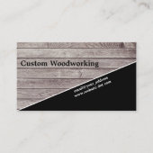 対角ヴィンテージ木工用プロフェッショナル 名刺 (正面)