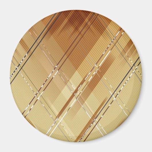 対角線のストライプの背景3 マグネット (正面)