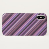 対角線のマスストライプク Case-Mate iPhoneケース (裏面(横))