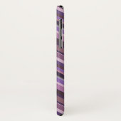 対角線のマスストライプク Case-Mate iPhoneケース (裏面/左)