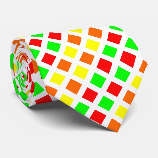 対角線の正方形 – スペクトル02ネックタイ ネクタイ (ロール)