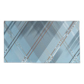 対角線の縞模様の背景4 枕カバー (裏面)