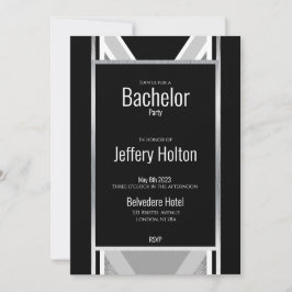 対角線の黒、灰色、メタリックストライプの救のda セーブザデート