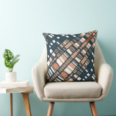 対角線はテラコッタを層にします クッション (椅子)