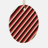 対角線ストライプ03 セラミックオーナメント (右)