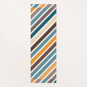 対角線ストライプ ヨガマット (正面)