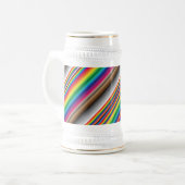 対角線上の色 ビールジョッキ (正面左)
