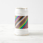 対角線上の色 ビールジョッキ (中央)
