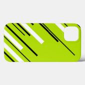 対角線 – ライムグリーン Case-Mate iPhoneケース (裏面 (横))