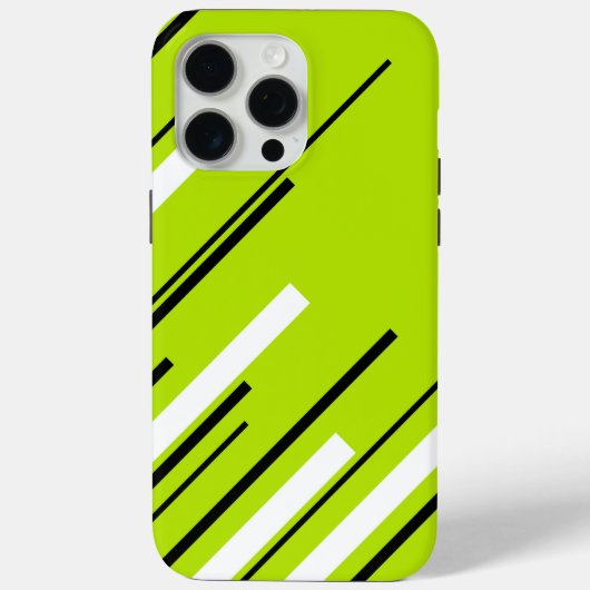 対角線 – ライムグリーン Case-Mate iPhoneケース (裏面)