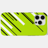 対角線 – ライムグリーン Case-Mate iPhoneケース (裏面 (横))