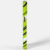 対角線 – ライムグリーン Case-Mate iPhoneケース (裏面 / 右)