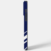 対角線 – 青と白 Case-Mate iPhoneケース (裏面 / 左)