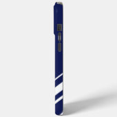 対角線 – 青と白 Case-Mate iPhoneケース (裏面 / 左)