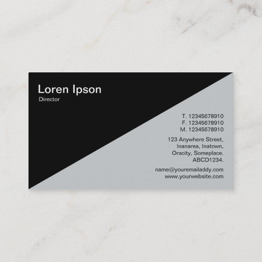 対角線V2 – 絞り記号 名刺 (裏面)