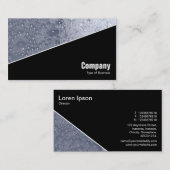 対角線V3 – 黒 – シャボン玉03 名刺 (正面/裏面)