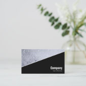 対角線V3 – 黒 – シャボン玉 名刺 (スタンド正面)