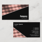 対角線V3 – 黒 – 抽象芸術140716(07) 名刺 (正面/裏面)