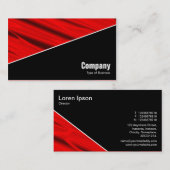 対角線V3 – 黒 – 抽象芸術190716(01) 名刺 (正面/裏面)