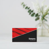 対角線V3 – 黒 – 抽象芸術190716(01) 名刺 (スタンド正面)